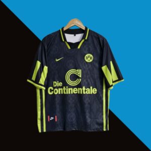 Borussia Dortmund Moller 1996-97 Away Five sleeve Jersey