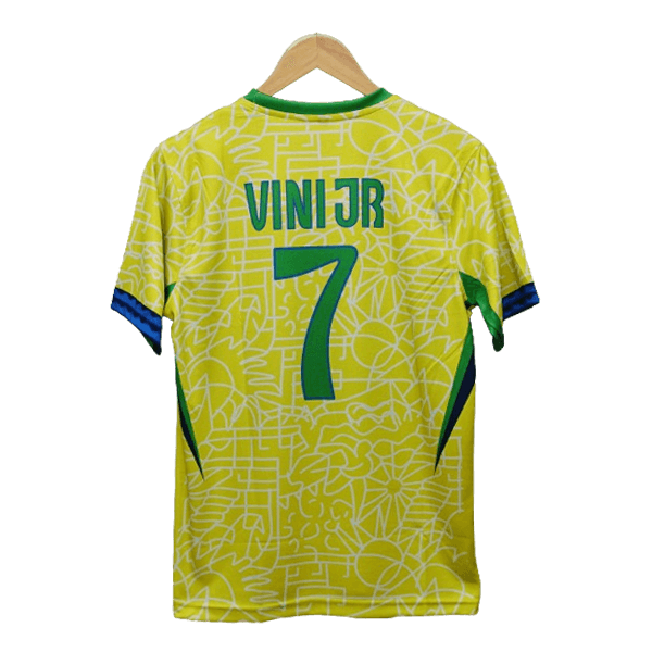 Vinícius Júnior Brazil Copa America home jersey - Image 3