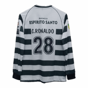 2001-03 Sporting Lisbon Cristiano ronaldo Full Sleeve Jersey | Retro Collection