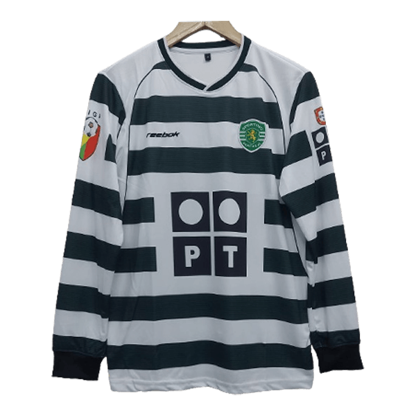 2001-03 Sporting Lisbon Cristiano ronaldo Full Sleeve Jersey | Retro Collection - Image 2