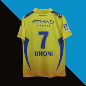 Chennai Super Kings 2024 Ms Dhoni Jersey  | IPL jersey