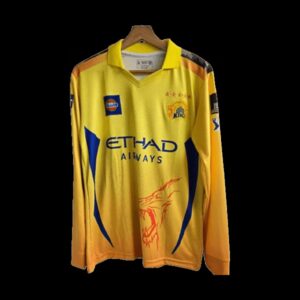 Chennai Super Kings 2025 Ms Dhoni Full Sleeve Jersey