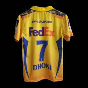 Chennai Super Kings 2025 Ms Dhoni Jersey  | IPL jersey