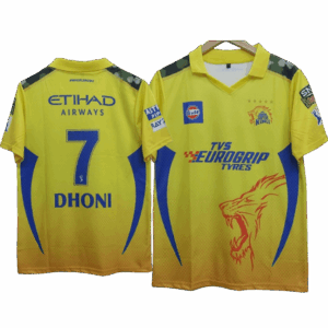 Chennai Super Kings 2024 Ms Dhoni Jersey  | IPL jersey
