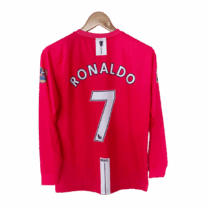 Manchester united Cristiano Ronaldo 2007- 08 Home Full sleeve Jersey | Retro Collection