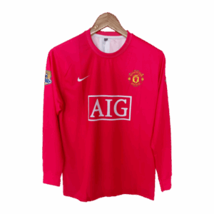 Manchester united Cristiano Ronaldo 2007- 08 Home Full sleeve Jersey | Retro Collection
