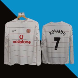Cristiano ronaldo manchester united 2003-04 away full sleeve jersey product cyberried