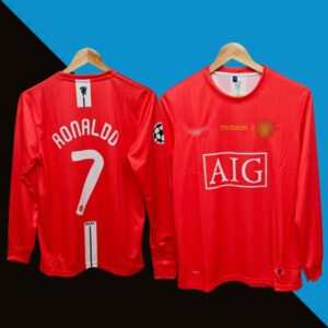 critiano ronaldo 2007-08 Manchester home jersey