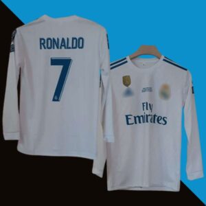 Real Madrid CR7 2017-18 Home Jersey | Retro Collection