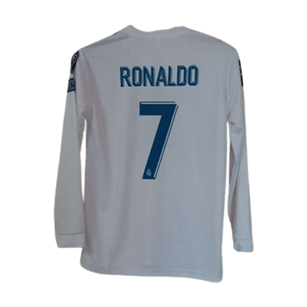 Real Madrid CR7 2017-18 Home Jersey | Retro Collection - Image 3