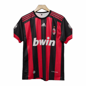 David beckham Ac milan 2008-09 Home jersey | Retro Collection