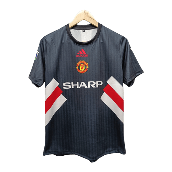 Manchester United David Beckham Black Retro Jersey | Retro collection - Image 2