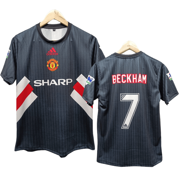 Manchester United David Beckham Black Retro Jersey | Retro collection