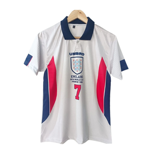 Beckham England 1998 World cup Jersey | Retro collection - Image 2
