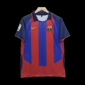 Barcelona Ronaldinho 2003-04 Home Jersey
