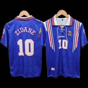 France 1996-98 Zidane Home Jersey