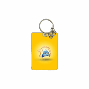 CSK logo printed Keychain | IPL