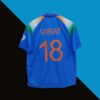 India odi cricket 2025 premium quality jersey product cyberried back print virat 18