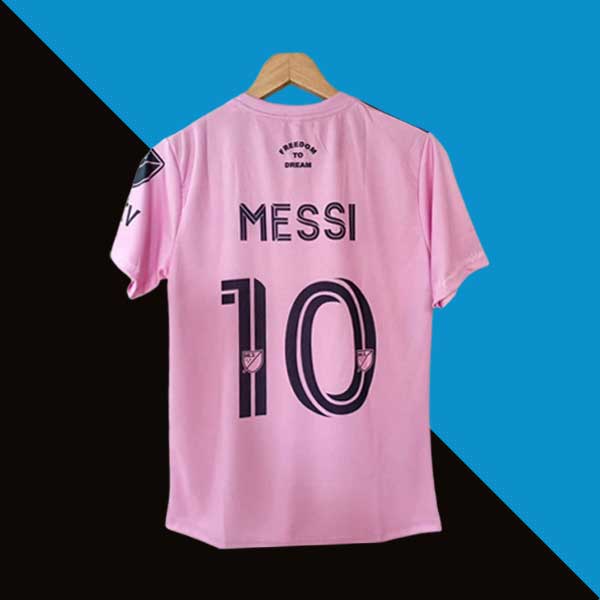 Inter miami 2022-23 home jersey product cyberried number 10 back print