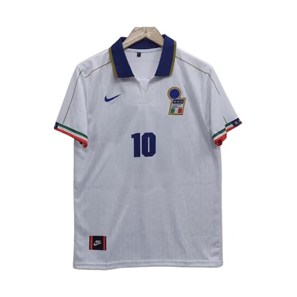 Italy Baggio 1996 Away Jersey - Image 3