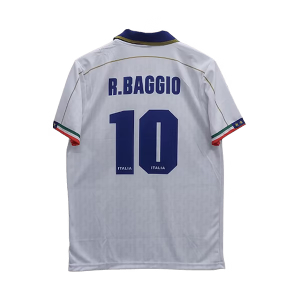 Italy Baggio 1996 Away Jersey - Image 2