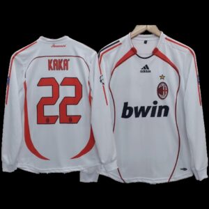 Kaka Ac Milan 2006-07 Away Full Sleeve Jersey