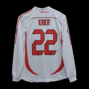 Kaka Ac Milan 2006-07 Away Full Sleeve Jersey