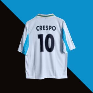 Lazio 2000-01 Crespo Away Five Sleeve Jersey