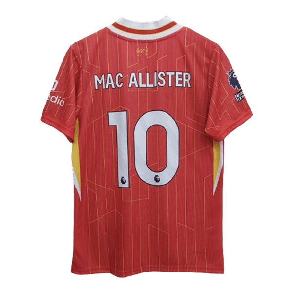 Liverpool Mac Allister 2024-25 Home jersey - Image 3