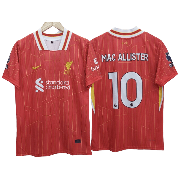 Liverpool Mac Allister 2024-25 Home jersey