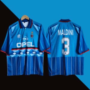 Maldini Ac Milan 1996-97 Fourth Five Sleeve Jersey