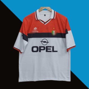 Ac Milan 1994-96 Maldini Away Five Sleeve Jersey