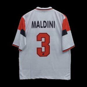 Ac Milan 1994-96 Maldini Away Five Sleeve Jersey