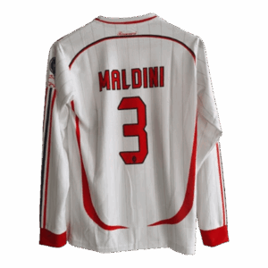 Maldini Ac Milan 2006-07 Away Full Sleeve Jersey