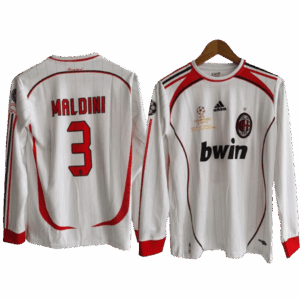 Maldini Ac Milan 2006-07 Away Full Sleeve Jersey