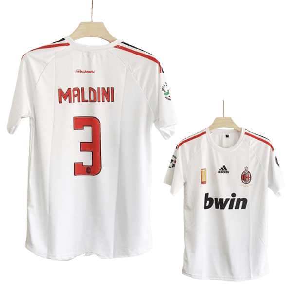 Maldini Ac milan Away Retro Jersey | Retro Collection