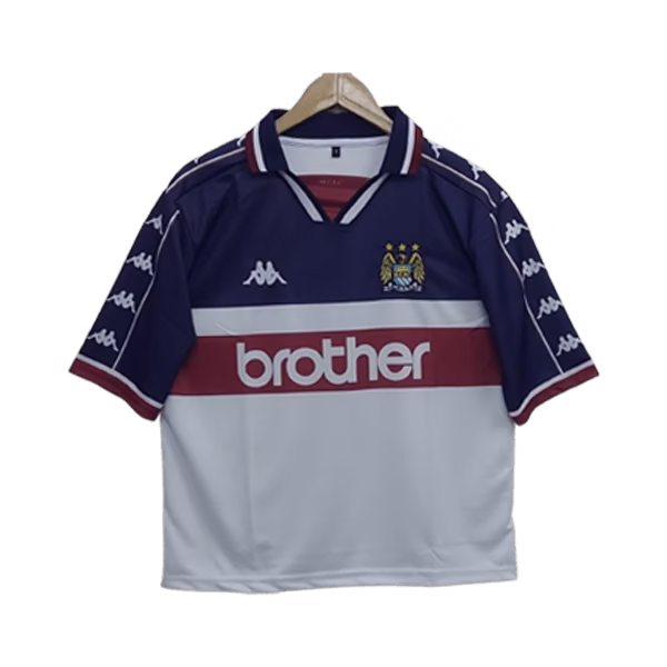 Kinkladze M.City 1997-98 Away Jersey - Image 2