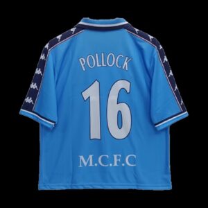Pollock M.City 1997-98 Home Jersey