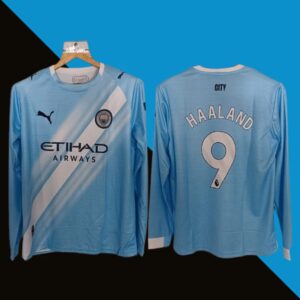 Manchester City 2025-26 Haaland Home Full Sleeve Jersey