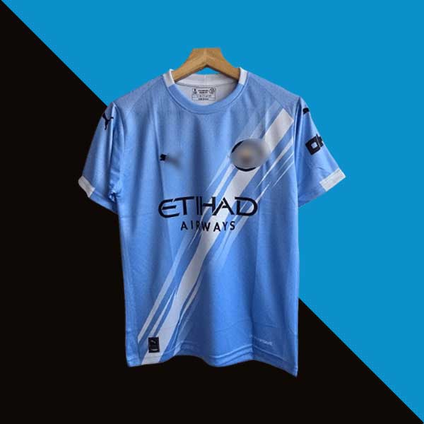 Manchester city 2025-26 haaland home jersey cyberried store product front