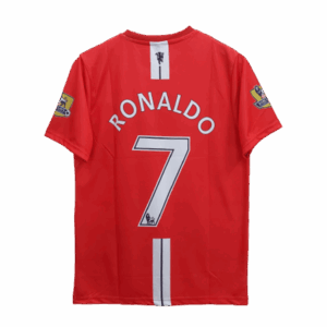 Manchester united C.Ronaldo 2007- 08 home Half Sleeve Jersey