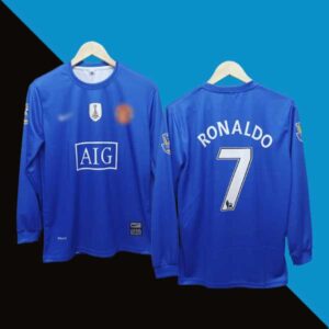 Manchester united 2008 away full sleeve jersey product