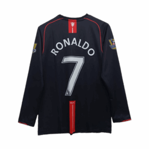 Manchester united C.Ronaldo 2007- 08 Away Full sleeve Jersey