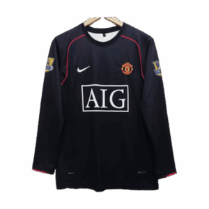 Manchester united C.Ronaldo 2007- 08 Away Full sleeve Jersey
