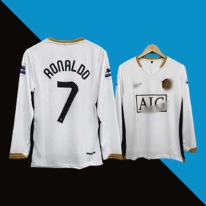 Manchester united cr7 2006-07 away full sleeve jersey product cyberried