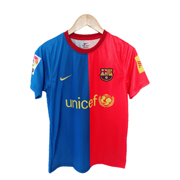 Messi Barcelona 2008-09 Half sleeve Jersey | Retro collection - Image 2