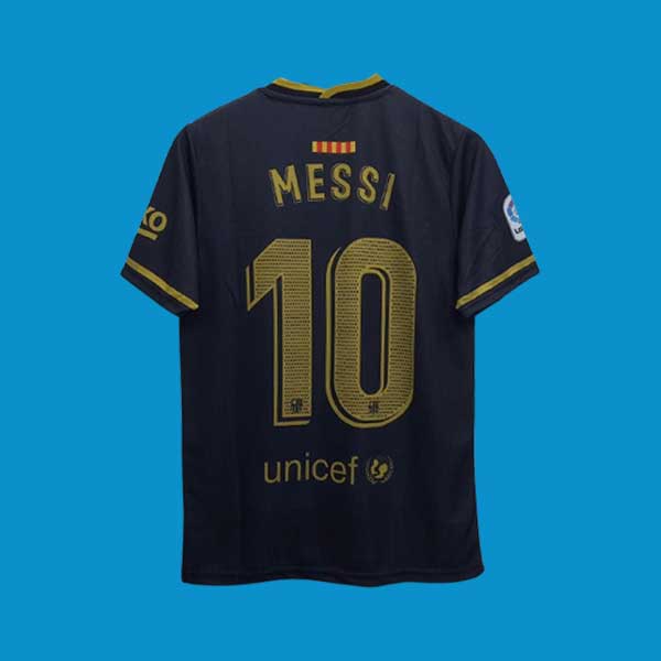 Messi barcelona 2020-21 away jersey product cyberried back print 10