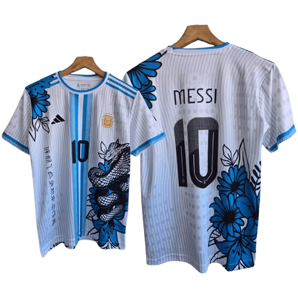 Lionel Messi Argentina Dragon Special Jersey