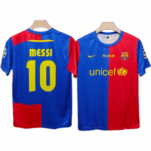 Messi Barcelona 2008-09 Ucl Final Jersey
