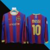 Messi barcelona number 10 full sleeve jersey product cyberried